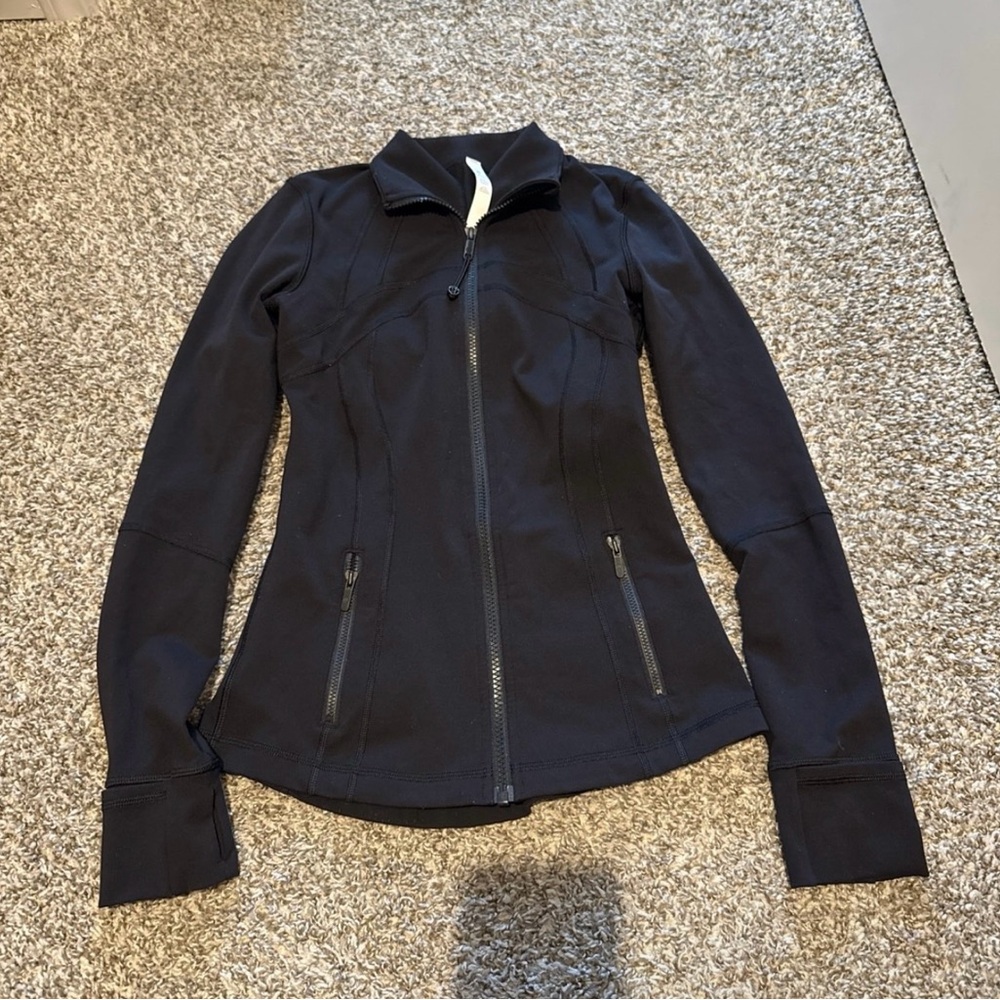 NEW Lululemon Define Black Full-Length Zip-Up Jacket